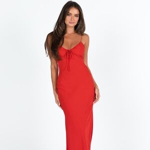 Princess Polly | Emily Maxi Dress - Red